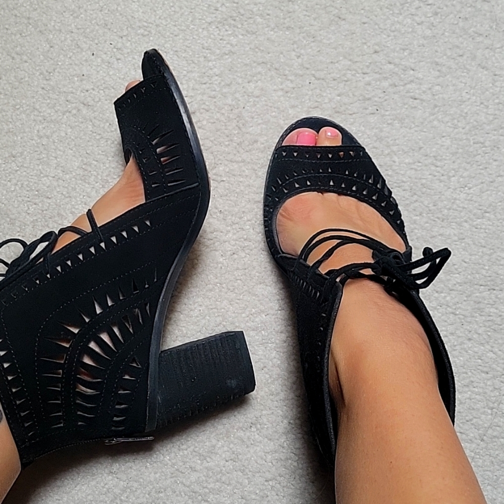 Vince Camuto block heels